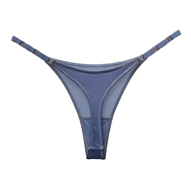 Seamless Thong Panties Low Rise Soft Breathable G String Bikini Underwear