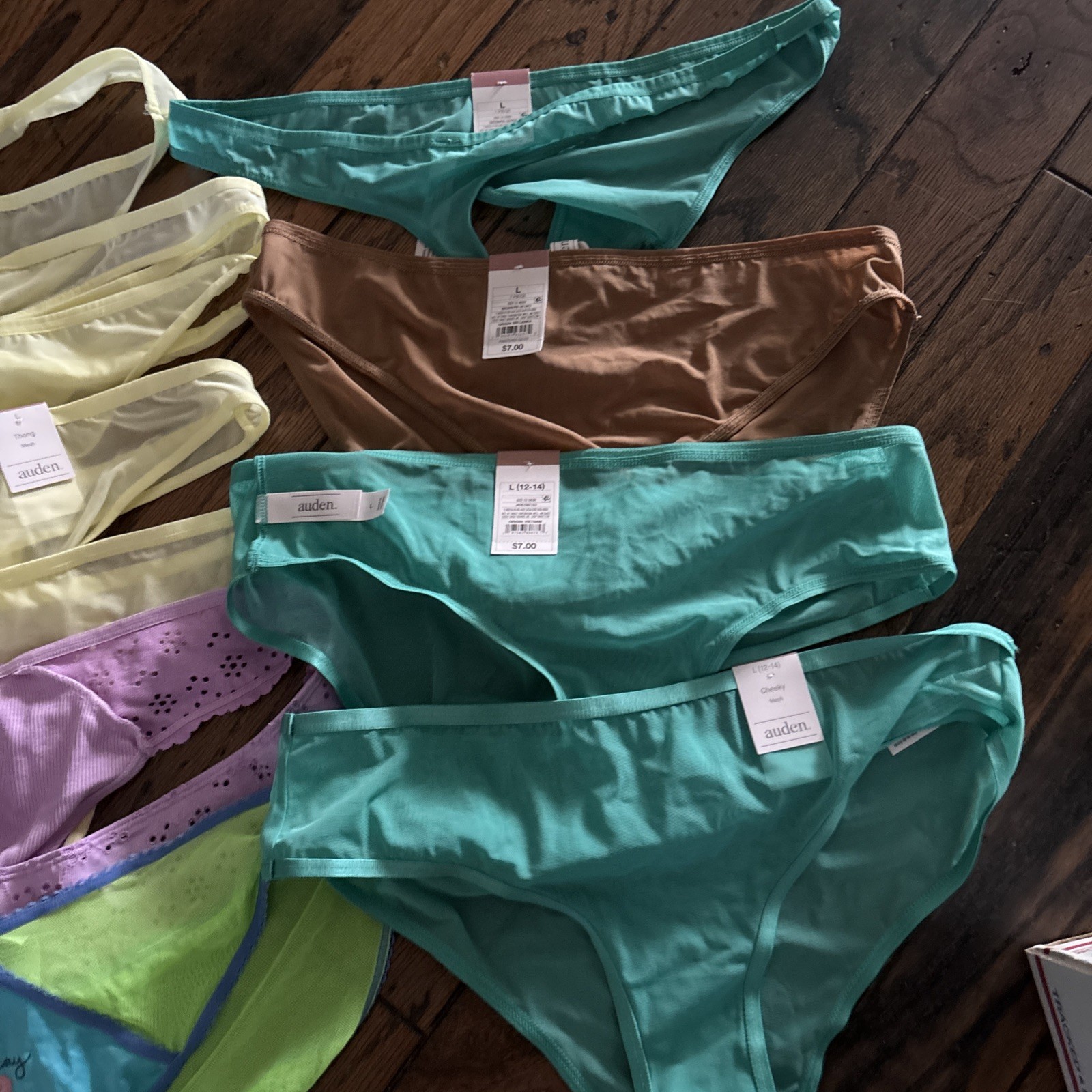16 Pairs Of Panties. XLg & Larges. Auden Is The Brand. Selling As A Bundle.
