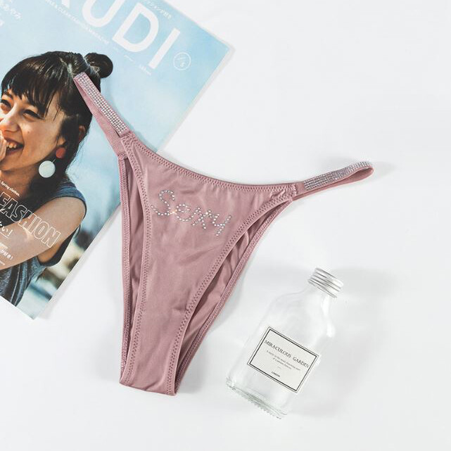 1/5 Pack Lot Womens Sexy Panties Thong Satin G-string Bikinis Briefs Underwear