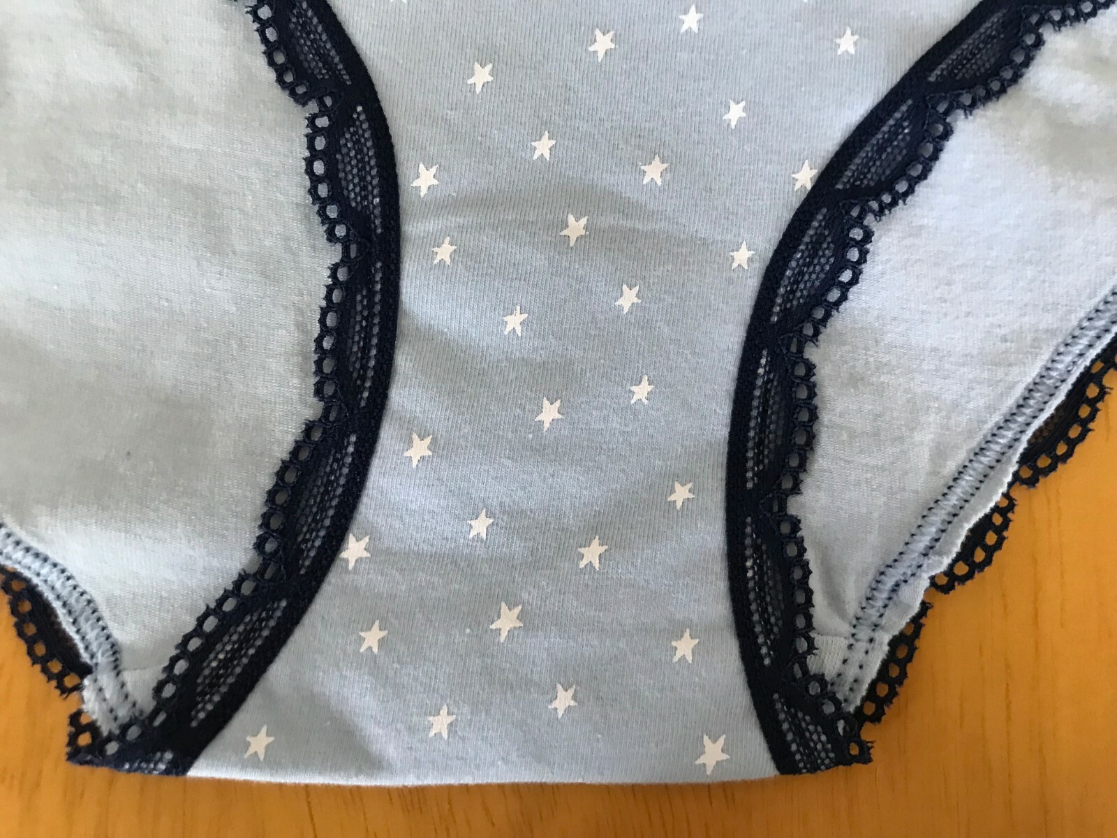 New Juniors Girl’s So Blue “I Love Fireworks” Cotton Blend Hipster Large, Medium