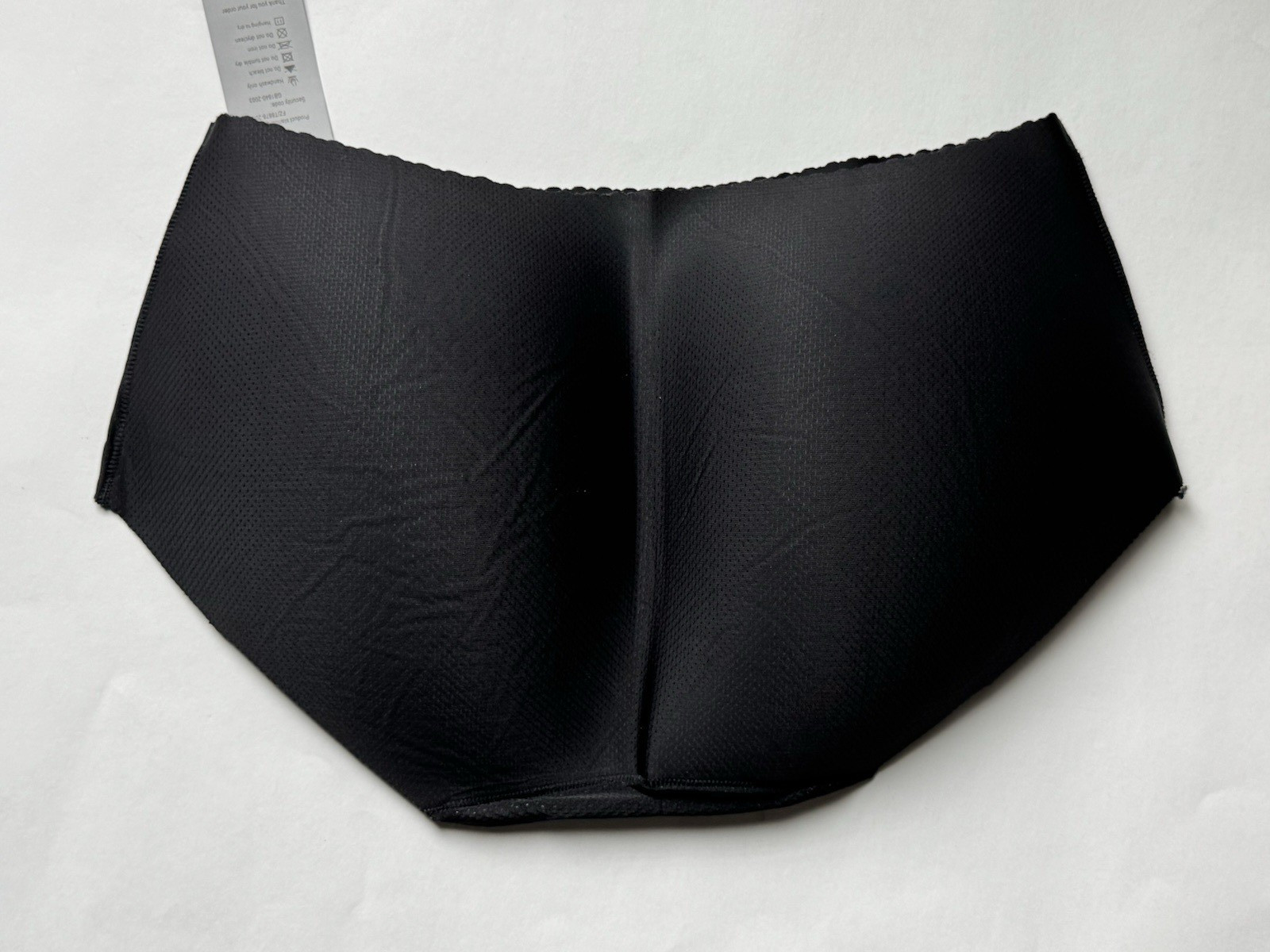 NEW Black Padded Booty Pants Underwear Hip Enhancer Shaper Butt Lift LARGE