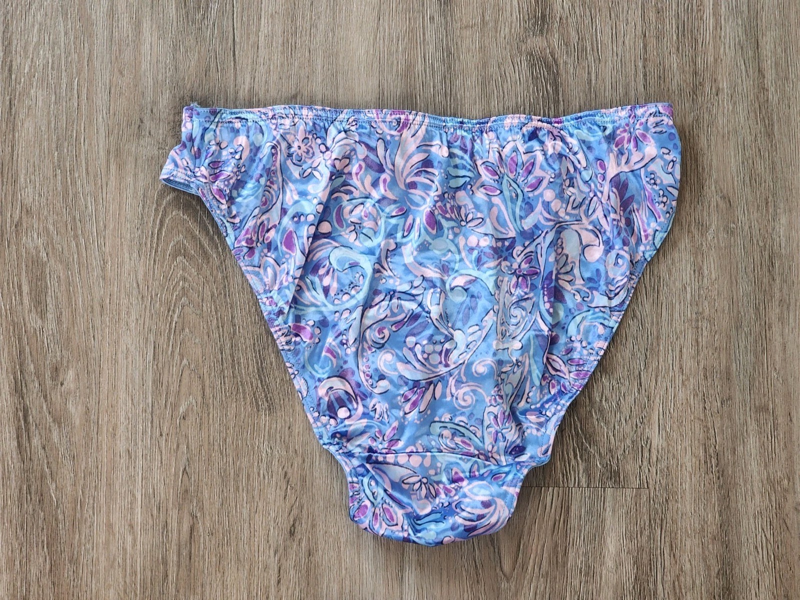 Cacique NWT USA Made Sensual Curves Satin Bikini Panties Size 14-16