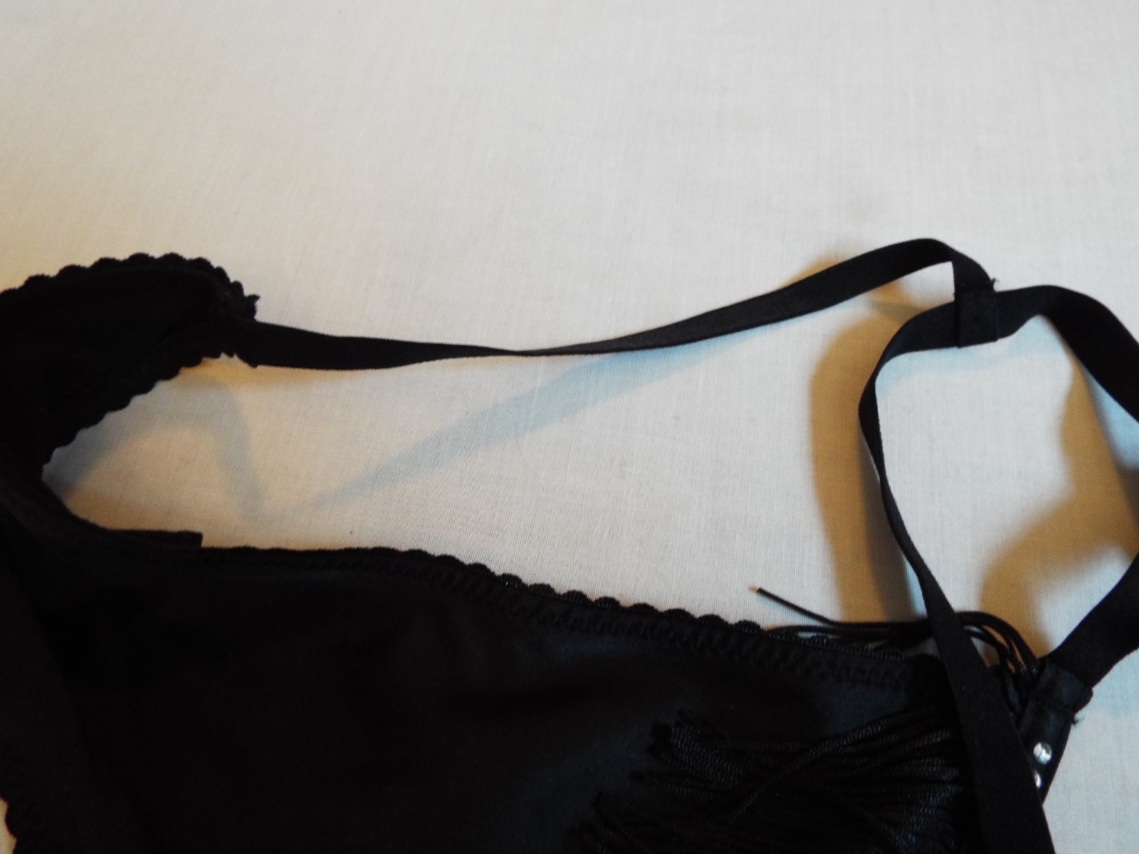 NWT Victoria’s Secret Very Sexy V-String Thong Panties XL black