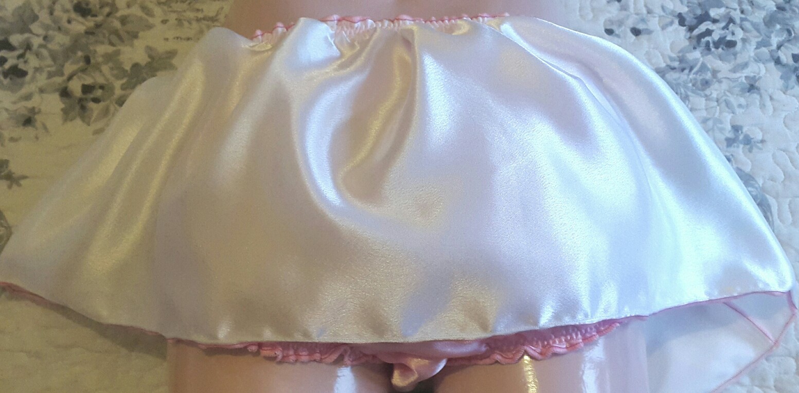 🌸MADE TO ORDER “SATIN SISSY” Skirted Knickers any colour, any size🌸