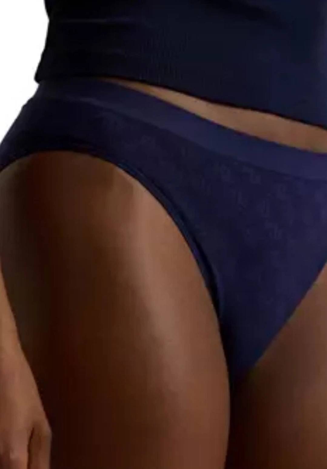Pack of 2 Lauren Ralph Lauren Monogram Mesh Jacquard Bikini Brief Underwear NWT