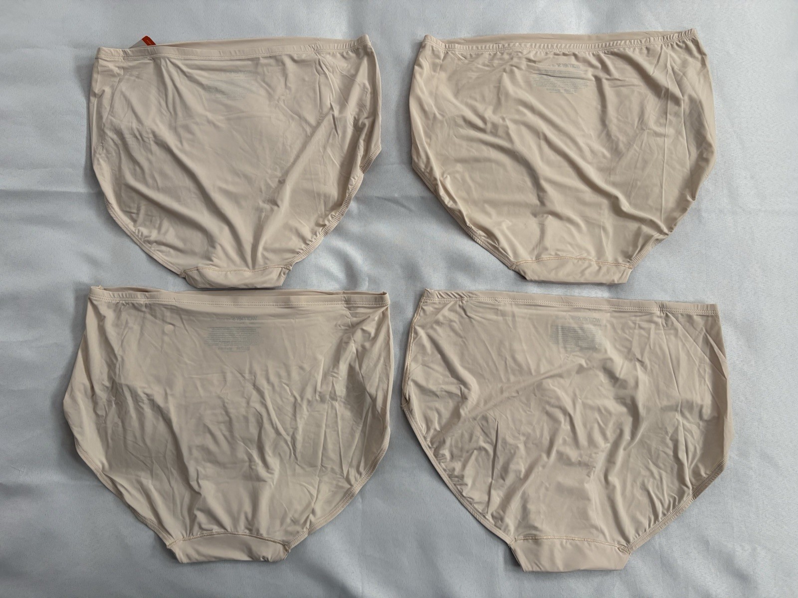 NEW Warners Smooth It Over Soft Pinch-Free Waistband Hi-cut Panty 2XLarge 4 Pair