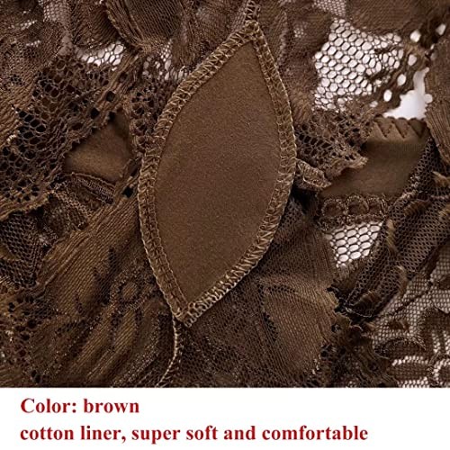 Women’s Underwear Regular & Plus Size Panties Lace 4X-Large Plus 4p-12