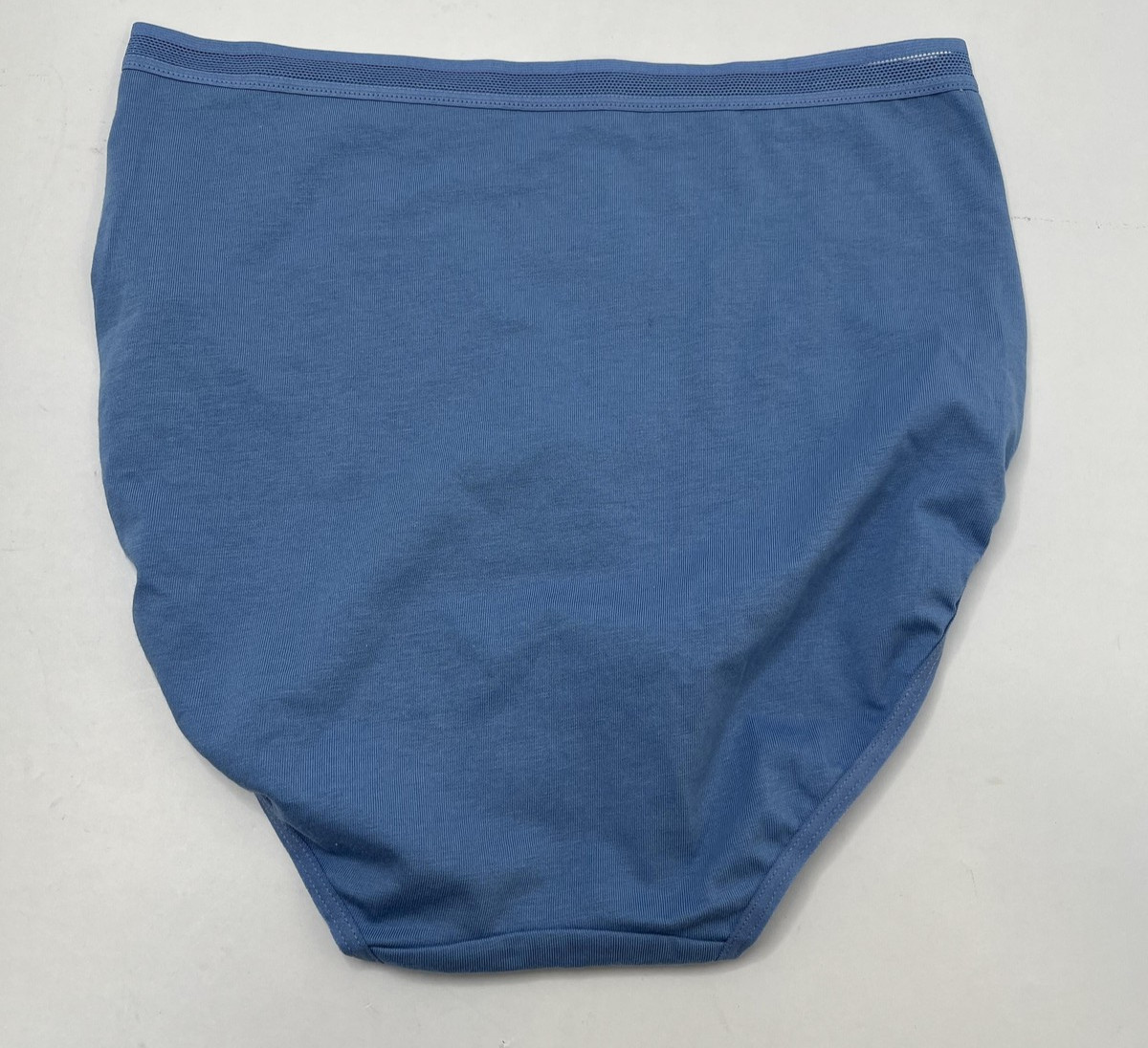 Auden LOT/2 Panties Womens XS Black Blue High Waisted Brief Stretch Jersey