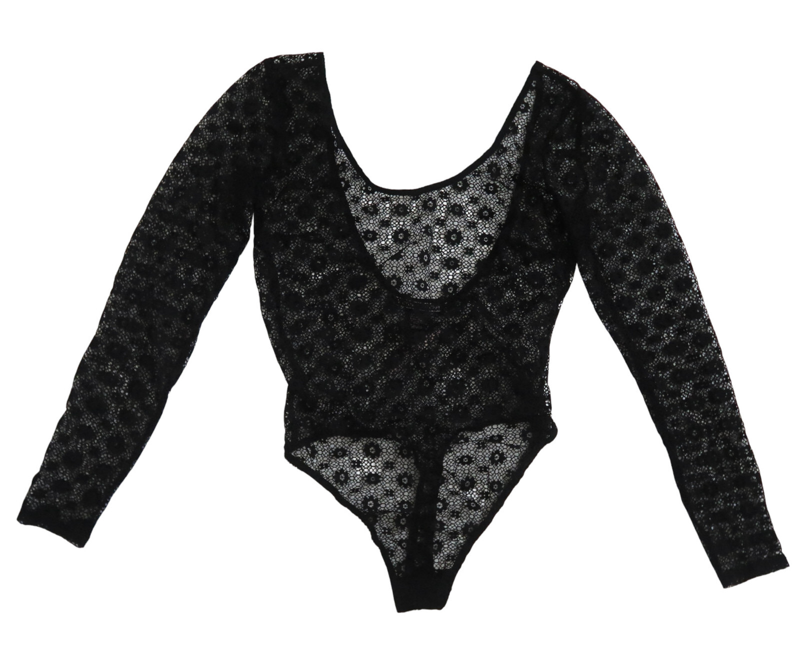 VICTORIA’S SECRET Medallion Lace bodysuit NWT sz XS / S thong back