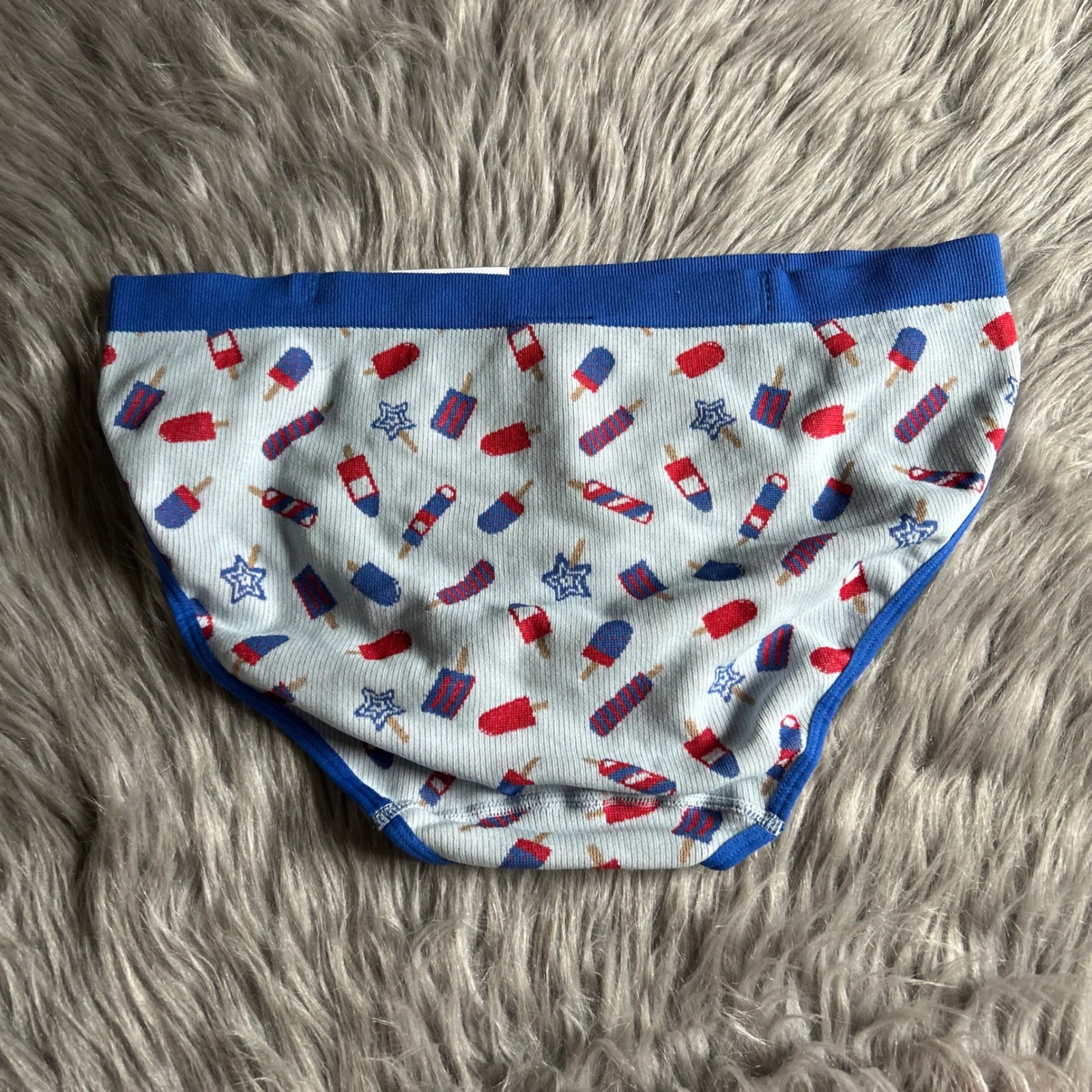 Celebrate Patriotic Fourth Of July Bikini Panties Women Size XL (16-18) Seamless