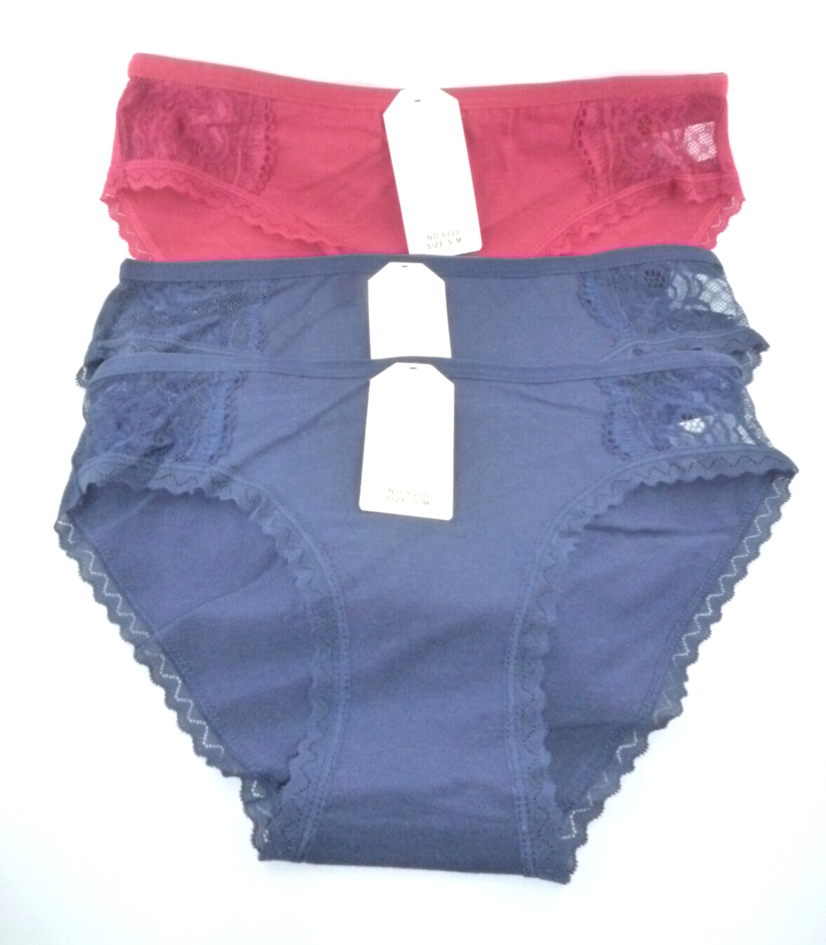 Ladies Bikini Briefs 3er Pack, Cotton, S-M