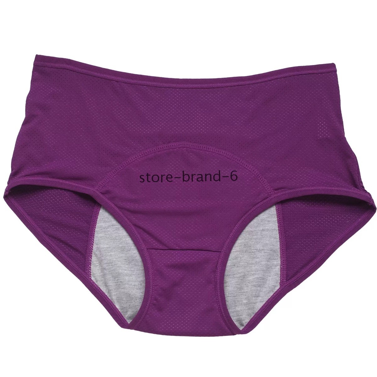 Leakproof Discreet Proof Incontinence Pantie Underwear 6Pc Protective Leak Women