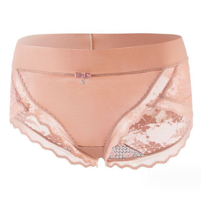 1/6 Pack Lot Womens Lace Satin Panties Brief Seamless Underwear Lingeries Undies