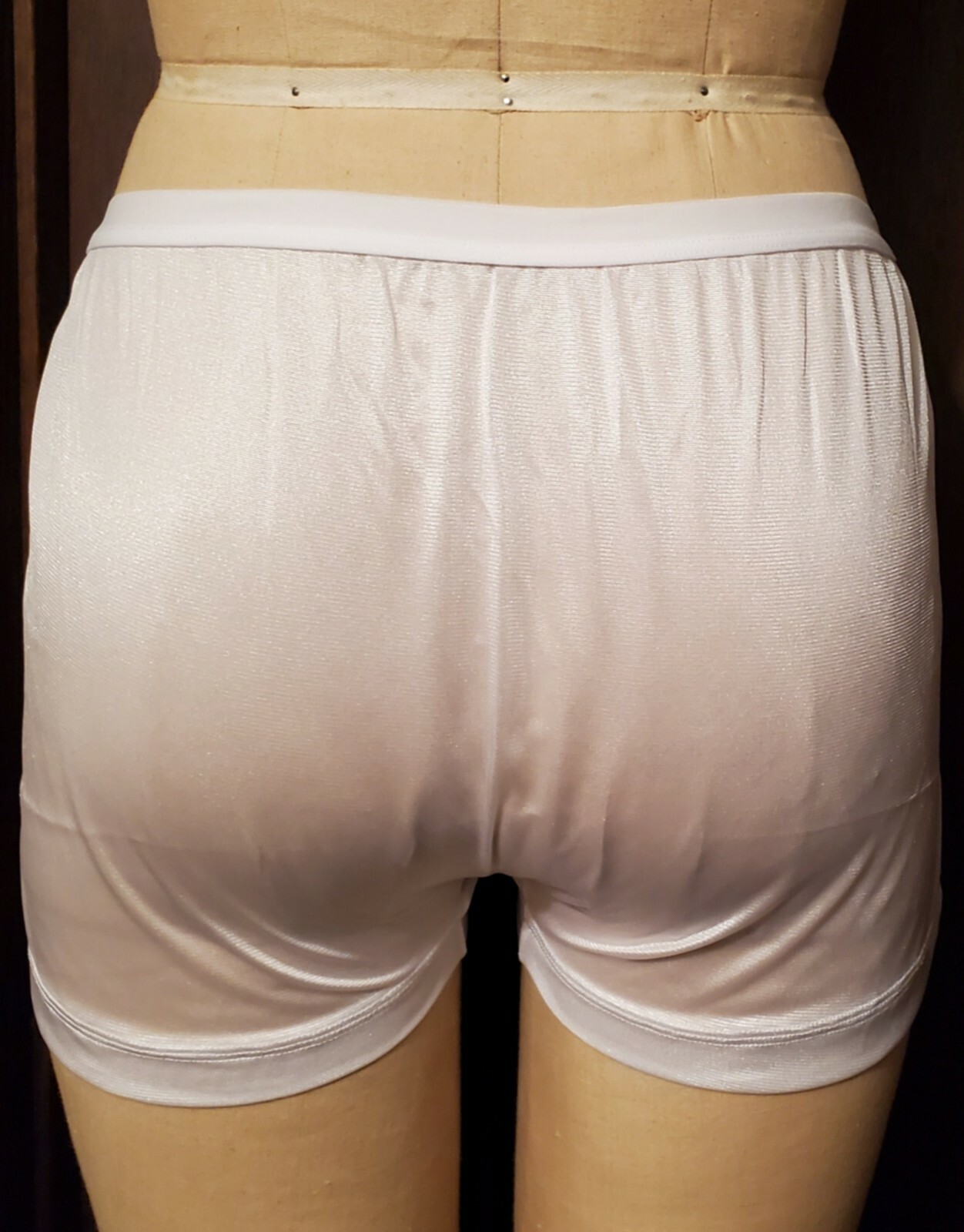 3 Pair Size 7 Daisy Duke Style Assorted 100% Nylon HIP HUGGER PANTIES USA Made
