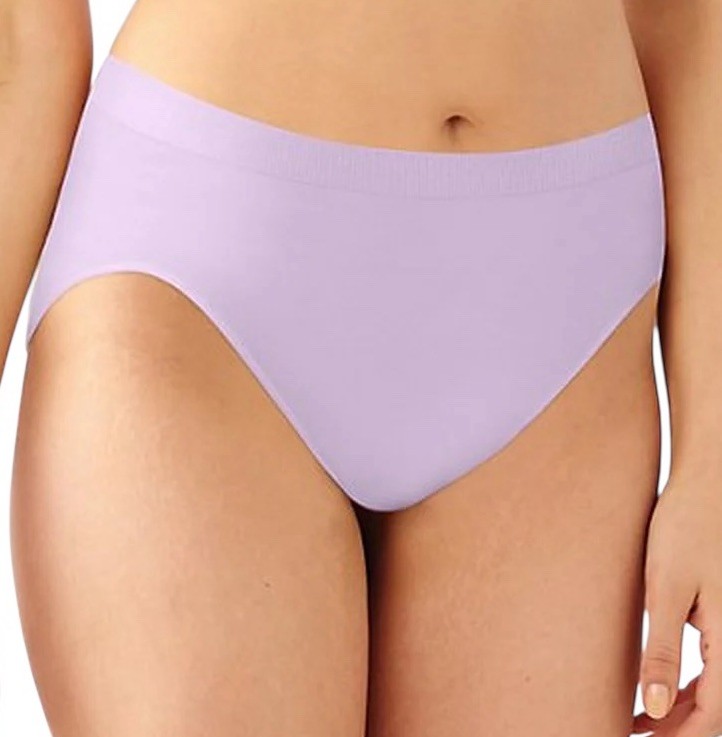 BALI Women’s Size 6 / 7 Comfort Revolution Seamless Hi-Cut Brief Panty Underwear