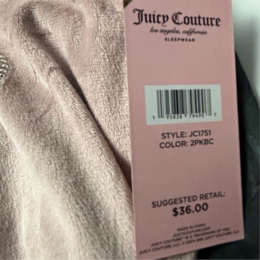 Juicy Couture Women’s Sleep Shorts 2-Pack M Multicolor Rhinestone