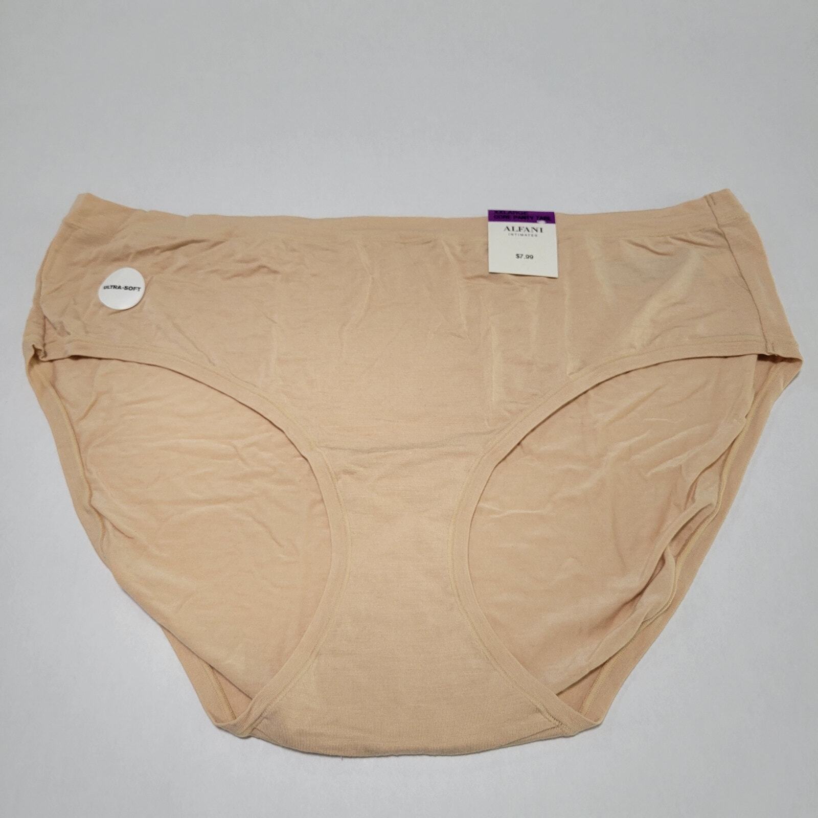 Alfani Ultra Soft Mix-and-Match Hipster Underwear Cream Ivory NWT Plus Size XXL