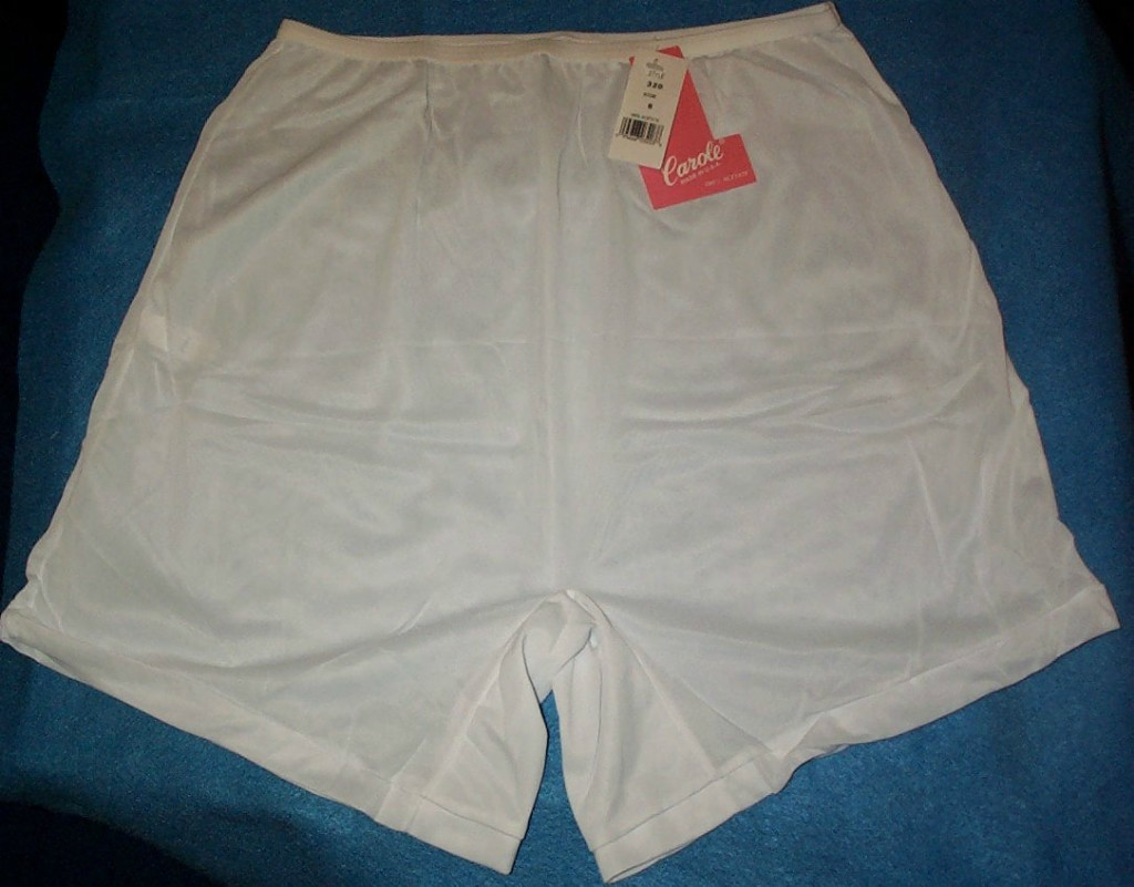 3 Pair Size 5 Long Leg Acetate Panties Vintage No Cotton USA Made