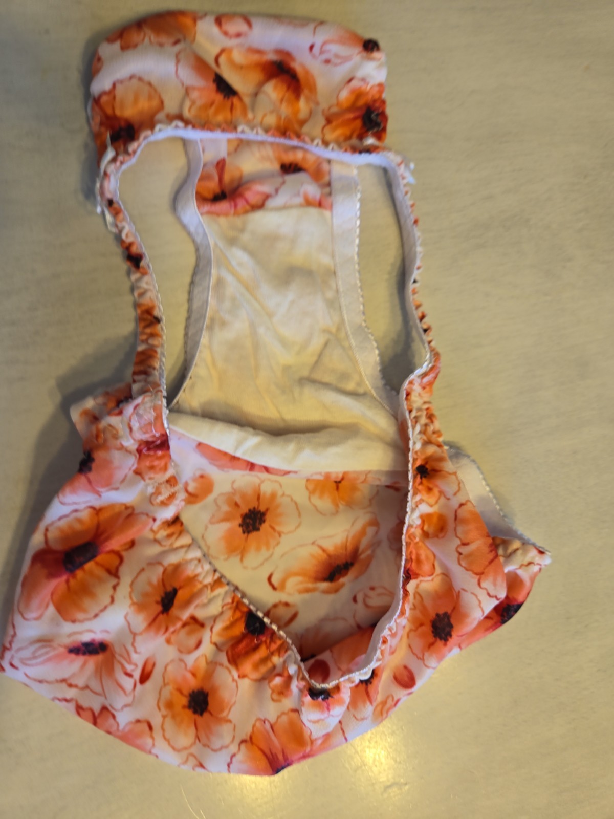 Delicates Size S Flower String Bikini Panty