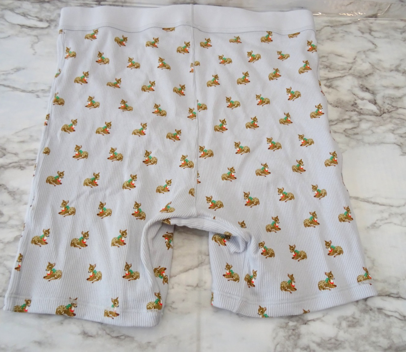 Skims# Women’s Cotton Rib Baby Deer Boxer 1-Pack Panties US Size M