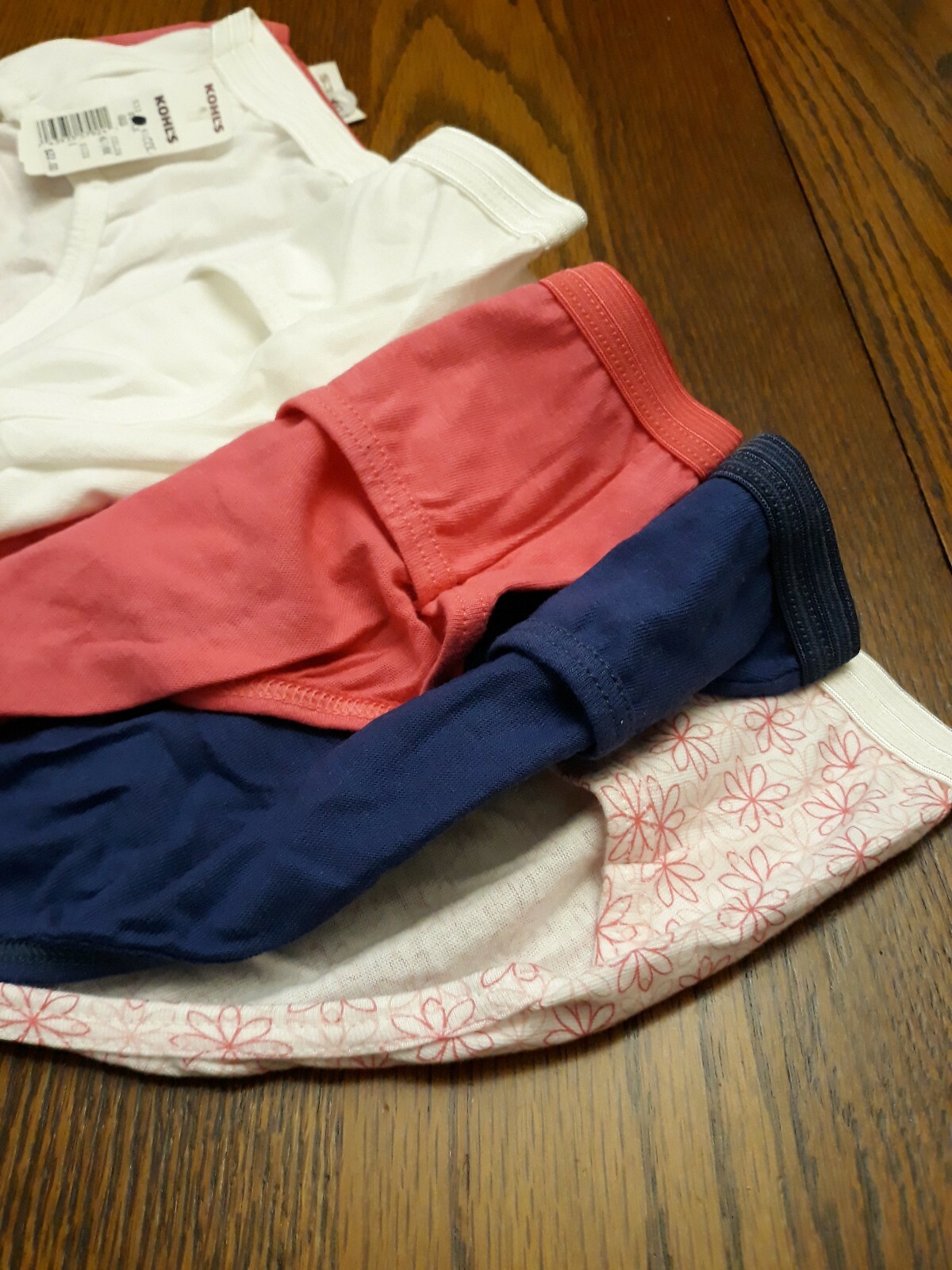 4 Pair Hanes Hicut Briefs Size 8 XL Cotton Assorted Colors