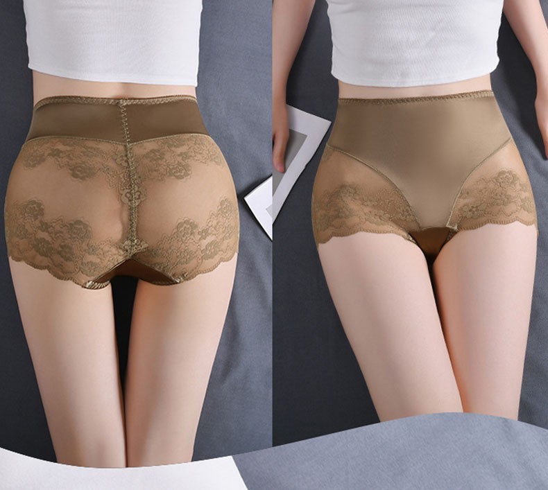 3 Pack High Waist Full Lace Panties – Sexy Women’s Briefs Underwear M-2XL