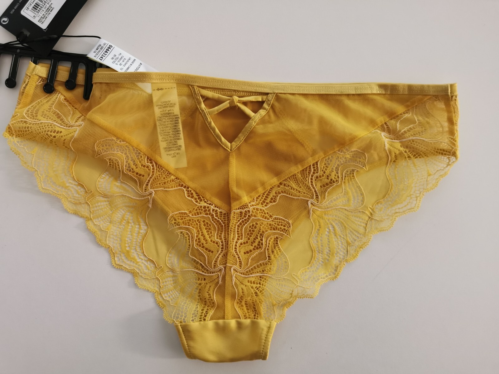 M&S autograph, Brazilian knickers, Floral lace and satin, 6,8,10 UK