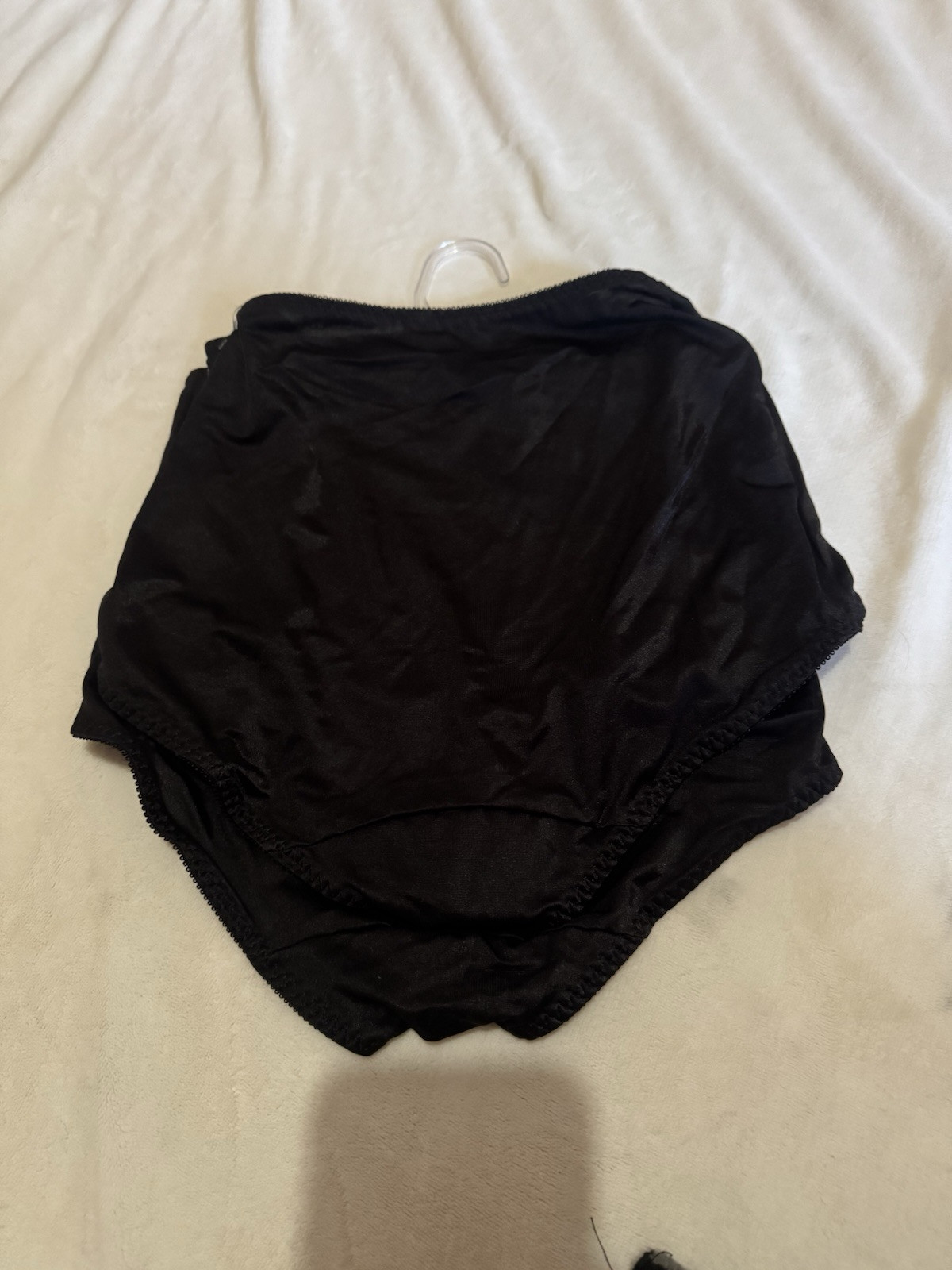 Bali women’s X372 Black Tummy Solutions Underwear Size Large Panties