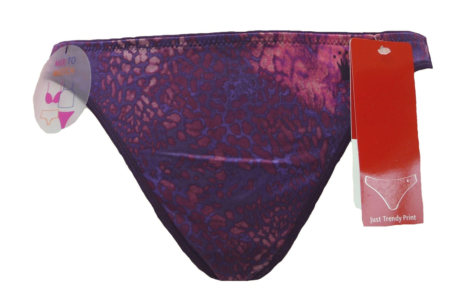 Triumph Just Trendy Print Tanga High Leg Brief Pink (m006) Small