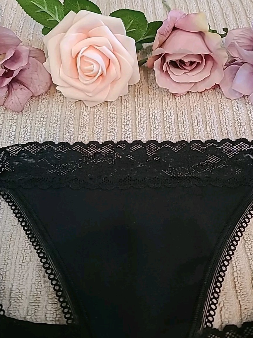 SAVAGE FENTY LINGERIE BY RIHANNA BK COTTON Hi Cut WAIST BIKINI PANTY Medium nwt