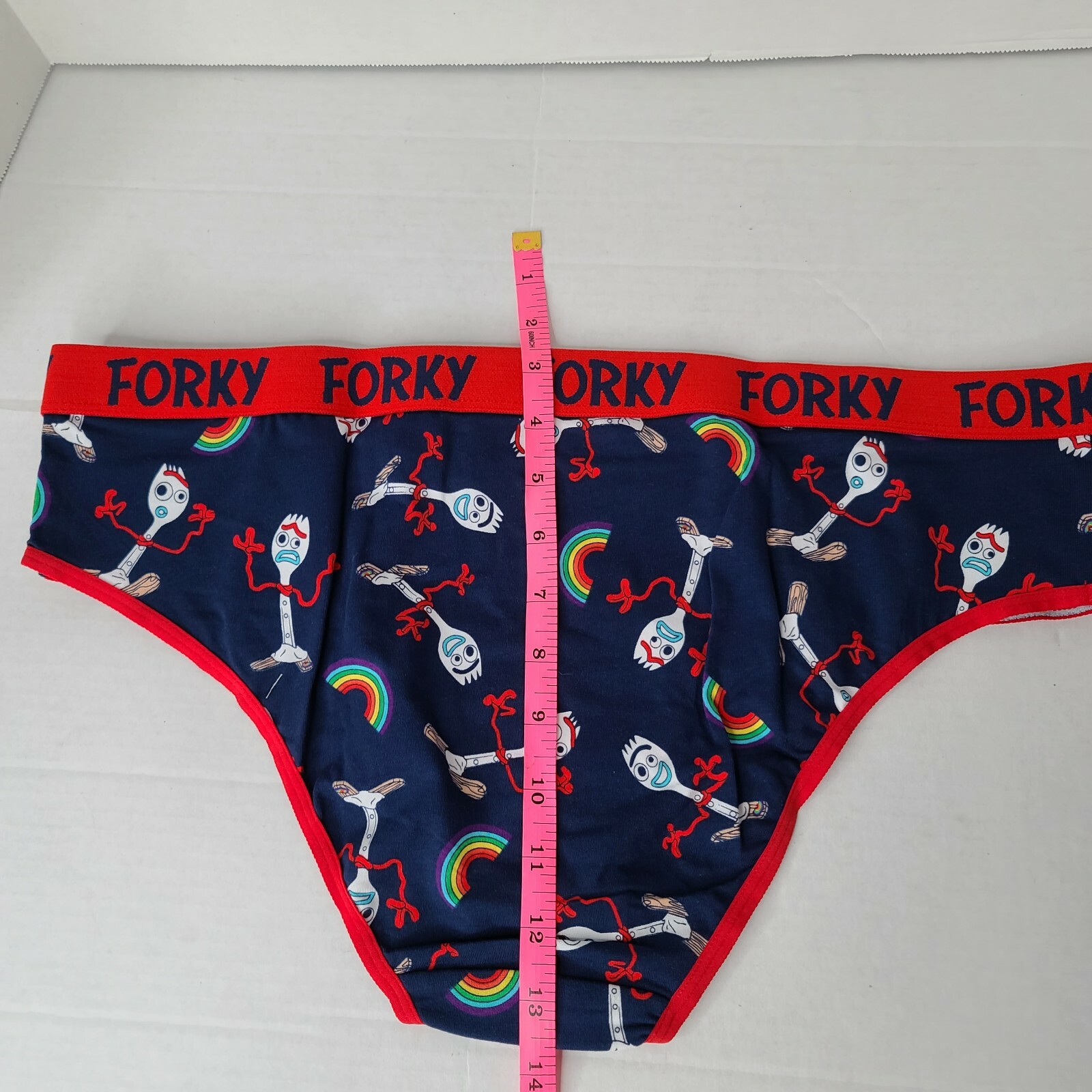 1X 14W 16W Disney Toy Story Forky Hipster Panty Rainbow Cotton Navy Torrid NWT