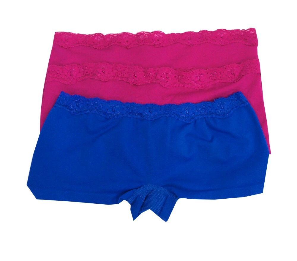 Metaphor Assorted 3-Pack Boyleg Panties Women’s Small (5) #2206