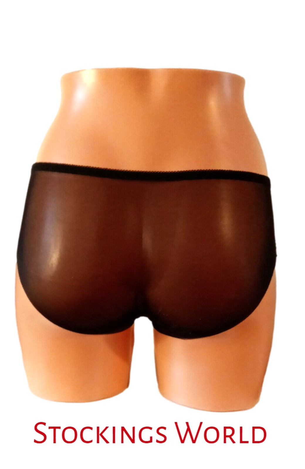 Vintage Style Sheer Transparent Nylon Panties Retro – Various colours and sizes
