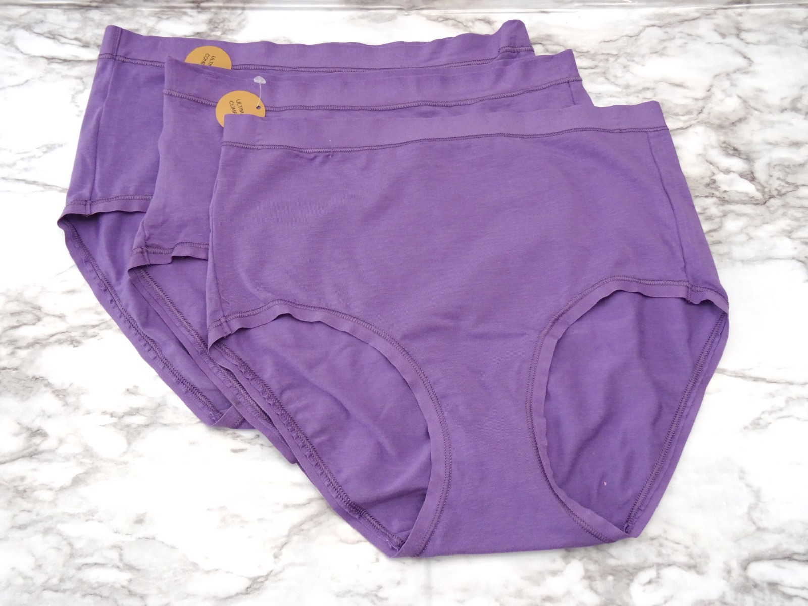Wacoal 875362# Understated Cotton Full Brief 3-Pack Panties US Size S