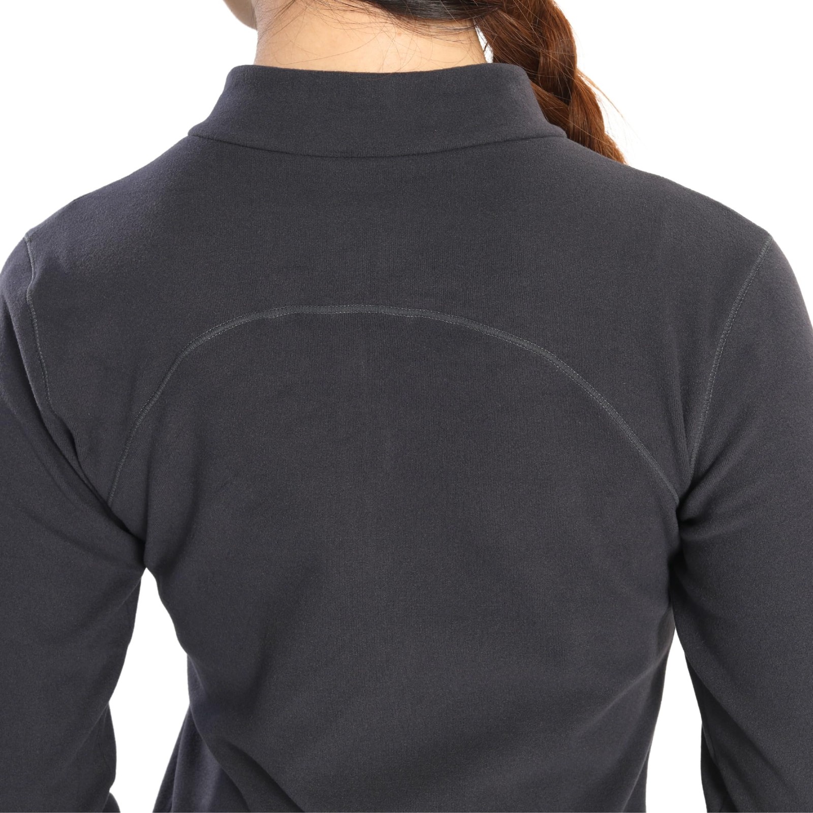 Women’s Thermal Fleece Lined Long Sleeve Slim Fit Base Layer for Active Pursuits