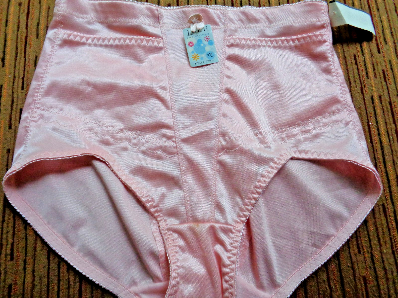 NWT Pink LUCII INTIMATE SPANDEX UNDERWEAR PANTIE GIRDLE XXL STYLE GD-1811