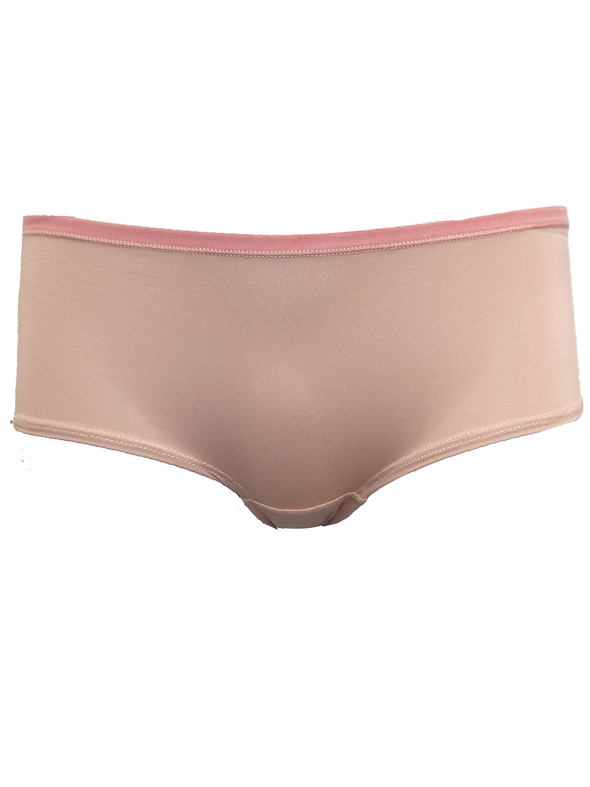 Ex Chainstore size 18 Microfibre low rise shorts knickers panties Natural