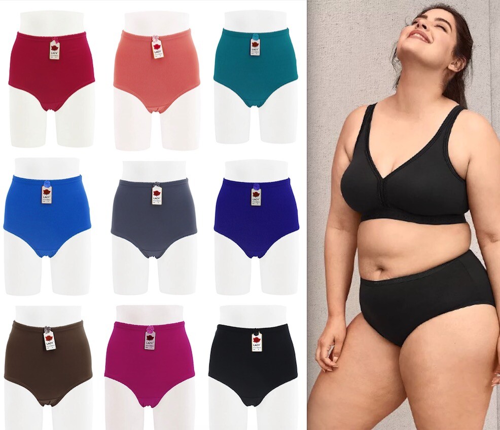 6 Women’s HIGH WAIST CONTROL GIRDLES Lot UNDERWEAR #99348 S M L XL 2X 3X 4X 5X