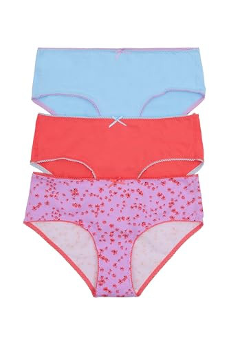 Bonds Women’s Picot Trim Icons Cheeky Underwear in Stretchy Cotton Blend Size M