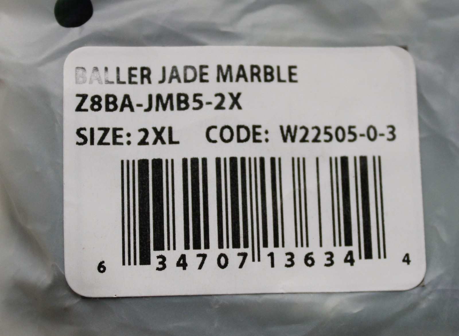 Woxer Women’s Baller Soft Mid-Rise Boxer Briefs DH3 Jade Marble 2XL NWT