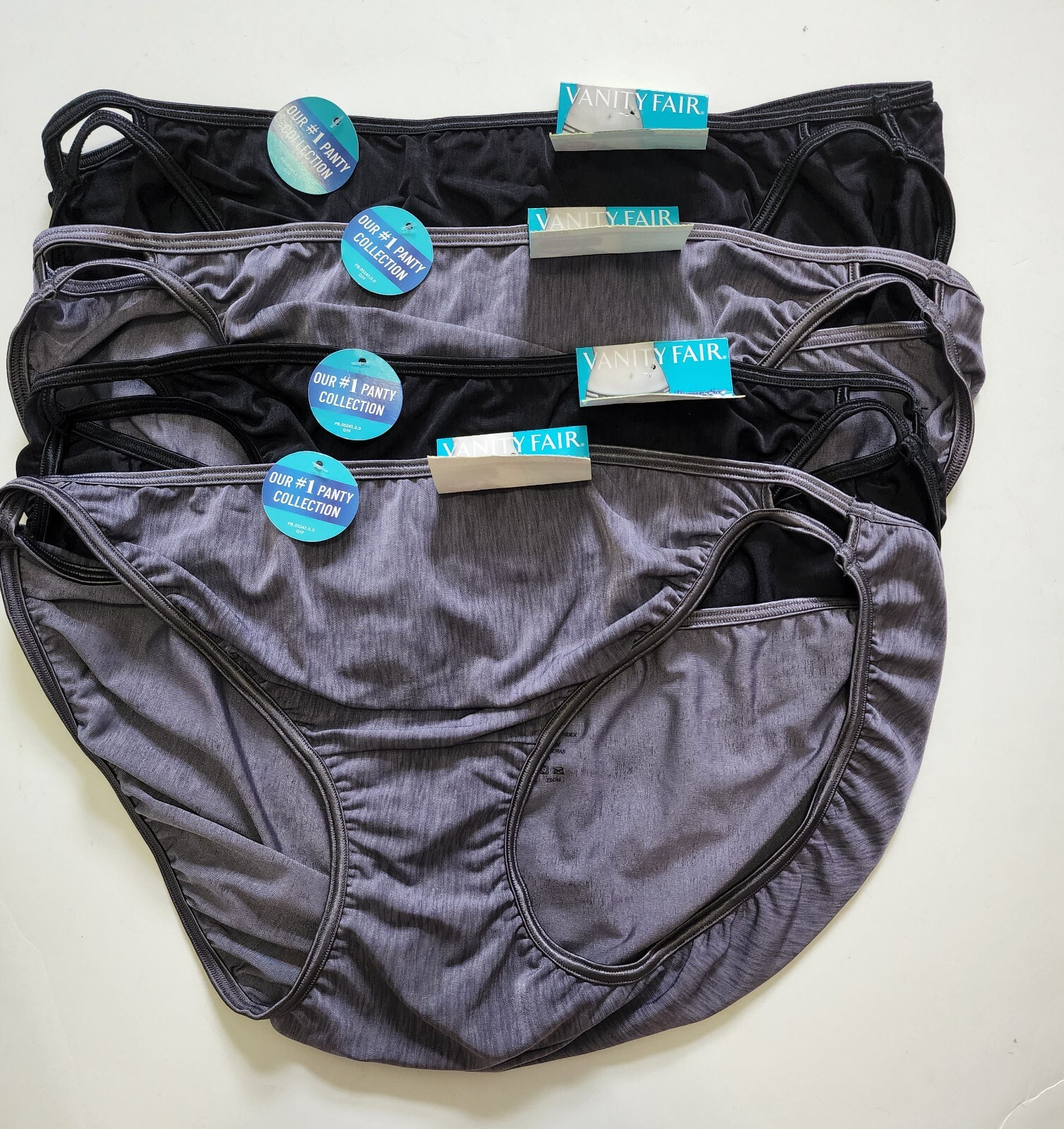 4 Vanity Fair Illumination Plus Size Bikini Panty Multi 18810 Sz 11/4X – NWT