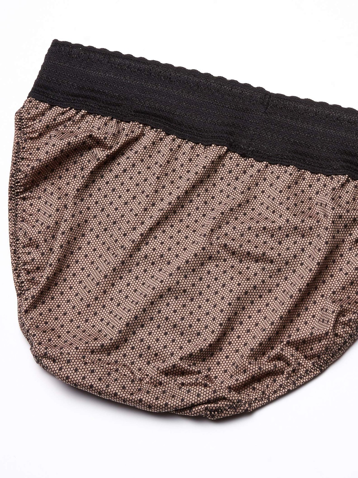 Warner’s Women’s Microfiber Hi-Cut 3-Pack Black/Toasted Almond XL