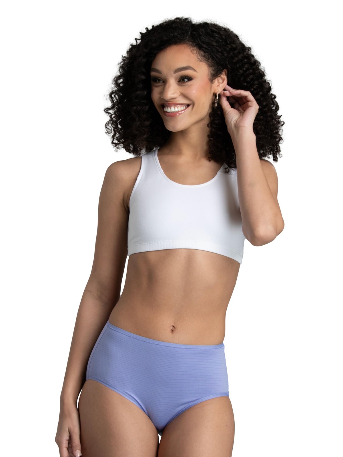 Fruit of the Loom Women’s Breathable Underwear, Moisture Wicking Keeps You Cool