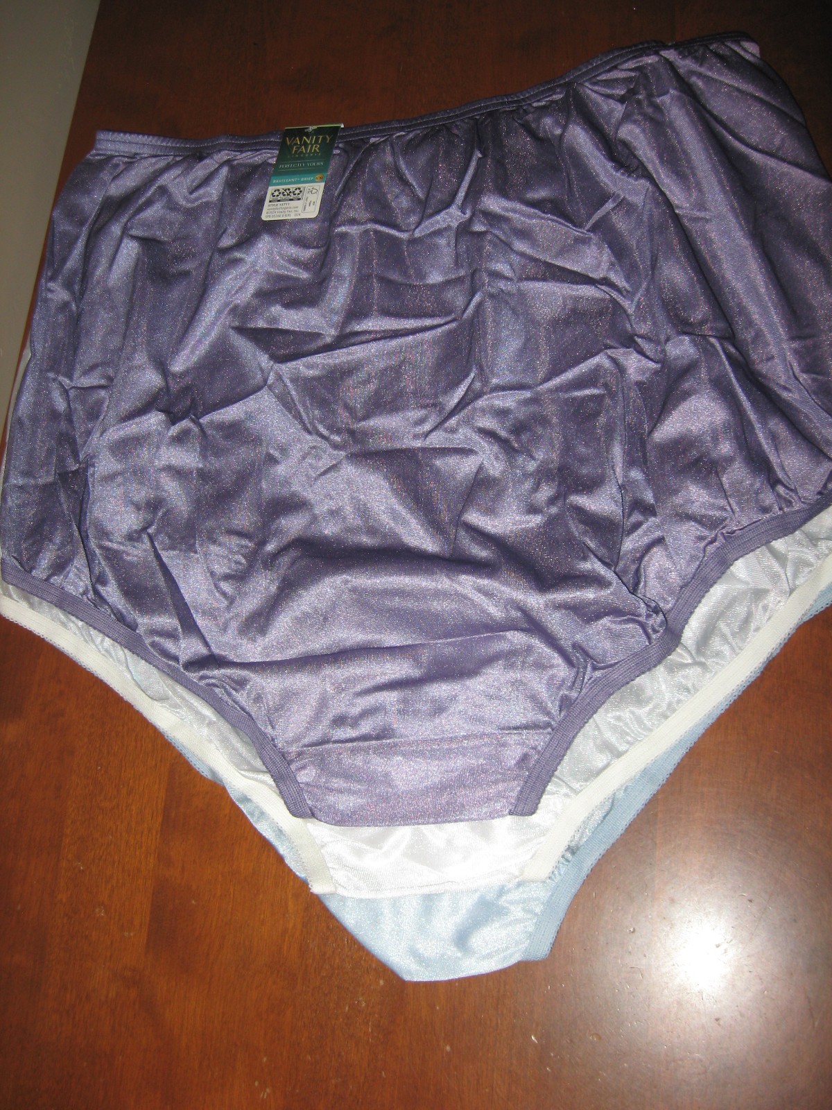 3 Pr. Vanity Fair Perfectly Yours Ravissant Tailored Briefs ~ Size 8XL ~ NWT
