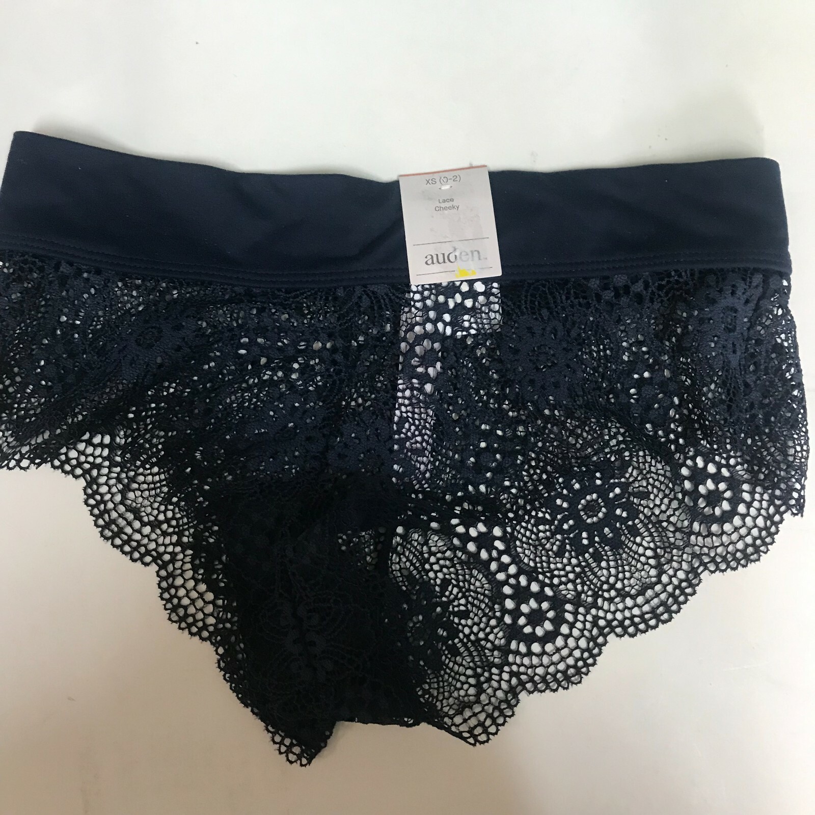 Auden Lace Cheeky Panties Smart Blue Size XS (0-2)