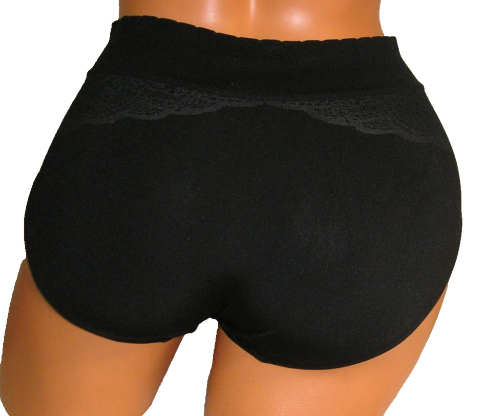 Panties Lingerie Warners No Pinch No Problem Black Hipster Sz 8 XL Adult Gift