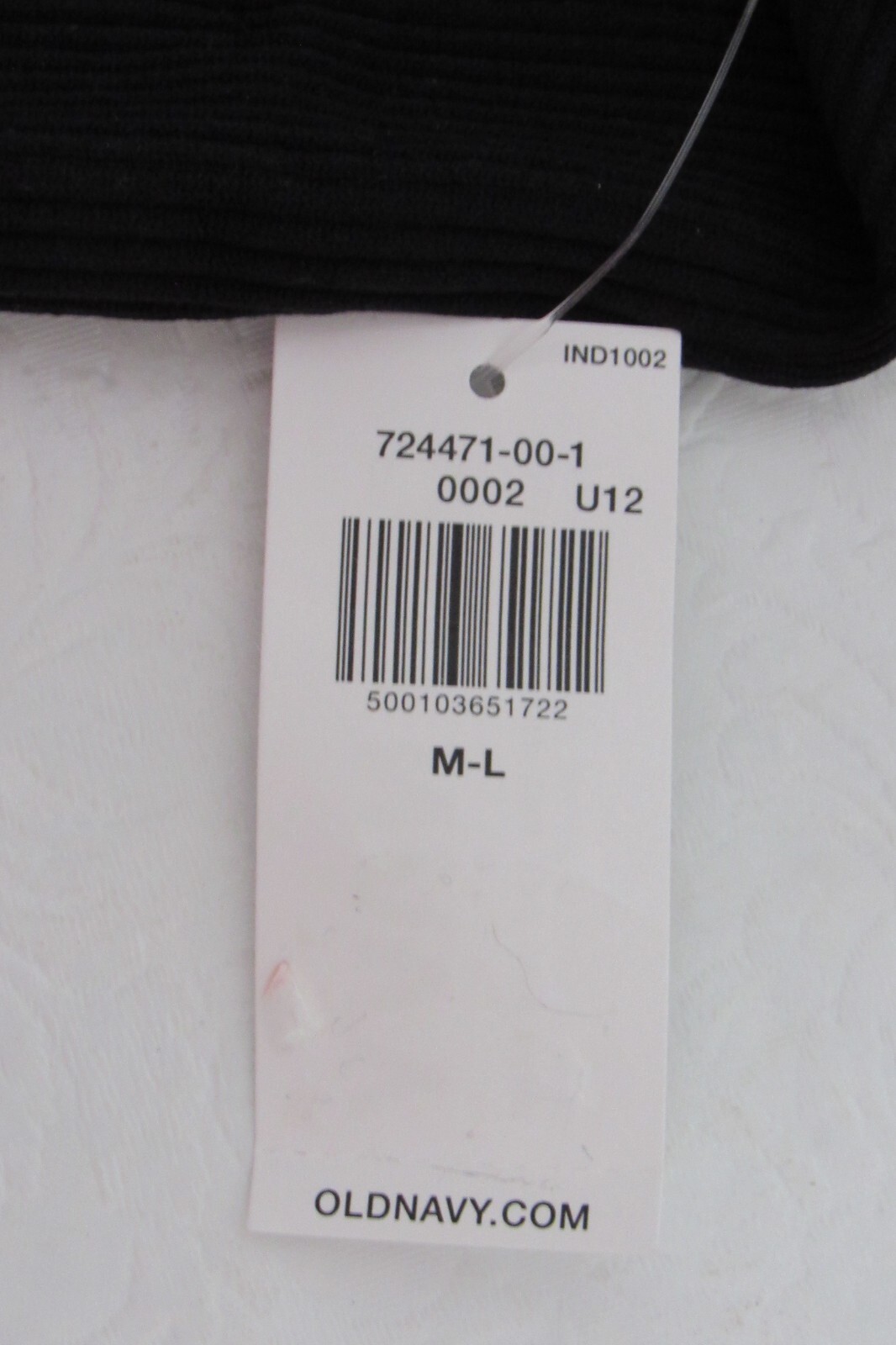 Old Navy Women’s Boyshort Panties Mid-Rise Seamless Underwear Black Size M / L