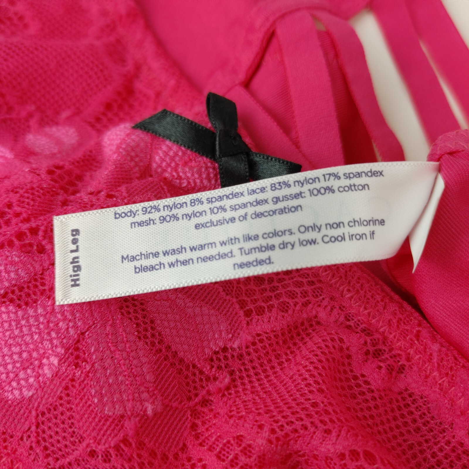 Lane Bryant Cacique High Leg 18/20 Plus Panties Pink With Pink Lace
