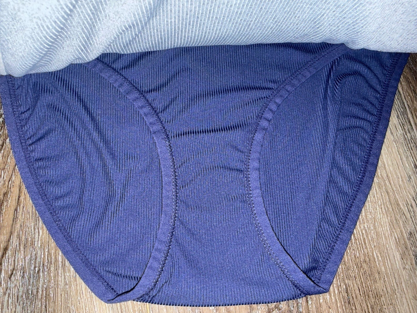 IZOD ~ 5-Pair Womens Bikini Underwear Panties Polyester Blend Ribbed ~ M