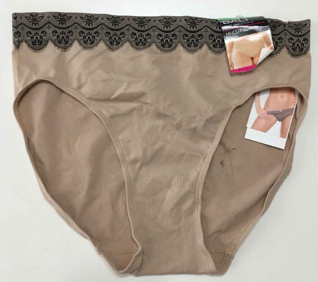 NWD Bali Panties, Brief Panties for Everyday Comfort, Smoothing Nude XL